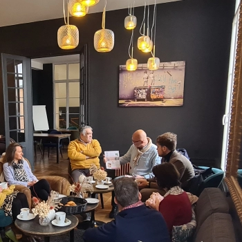 Echanges entre entrepreneurs du Pays d'Auge au manoir de l'Evêché - Lisieux - Réseau Pause Café en Normandie - Réseau Pause Café en Normandie Echanges entre entrepreneurs du Pays d'Auge au manoir de l'Evêché - Lisieux - Réseau Pause Café en Normandie